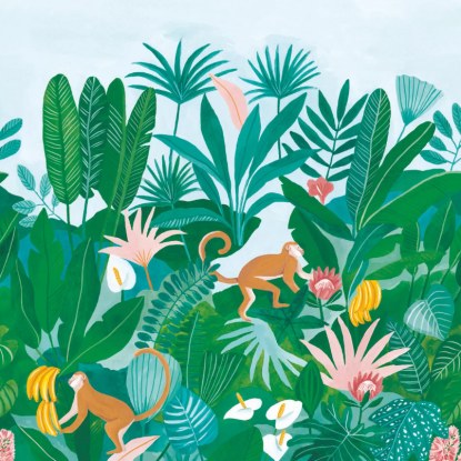 Odyssée Jardin D'Eden Papier peint panoramique Caselio