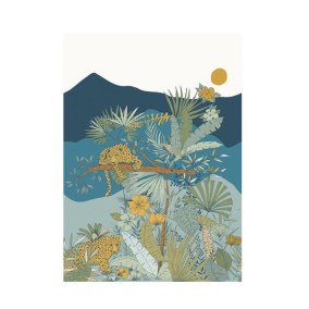 Odyssée Kenya Papier peint panoramique Caselio