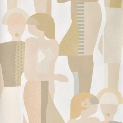 Fashion Week pastel Collection Iconic Papier peint Casadeco 88444111