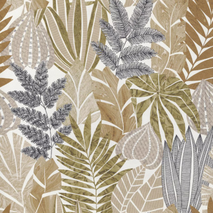 Automne Beige Mordoré Papier peint Lutèce Collection Reality
