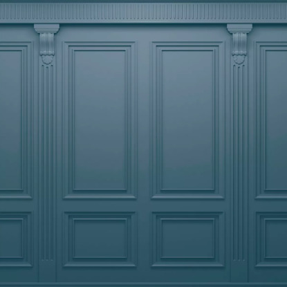 Décor mural moulures haussmanniennes 5 lés Papier peint Lutèce Collection Reality