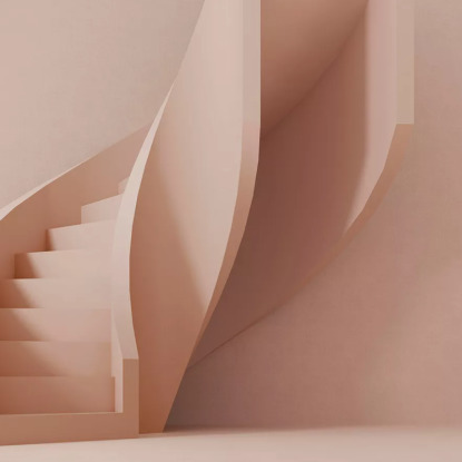 Décor mural Colimacon Rose 7 lés Papier peint Lutèce Collection Reality