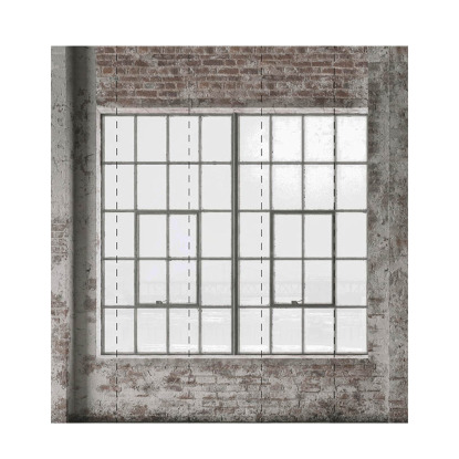 Décor mural Verrière industrielle 5 lés Papier peint Lutèce Collection Reality