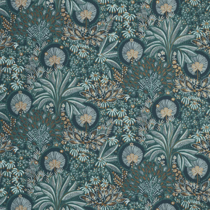 Persée topaze Collection Nuit d'Orient Papier peint Casamance