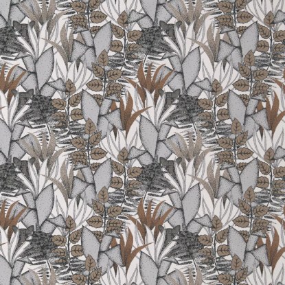 Tigris blanc/gris Collection Orphée Papier peint Casamance