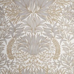 Chardon Collection Square Jasmin Papier peint Casamance