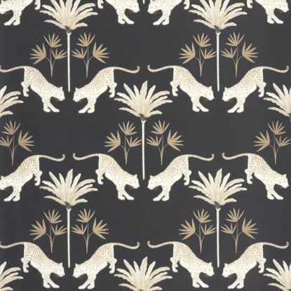 Magnifico noir or Collection Moonlight 2 Papier peint Caselio