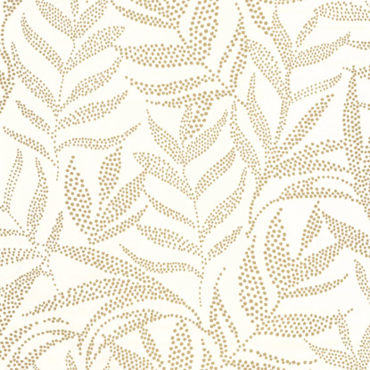 Sauvage blanc or Collection Moonlight 2 Papier peint Caselio