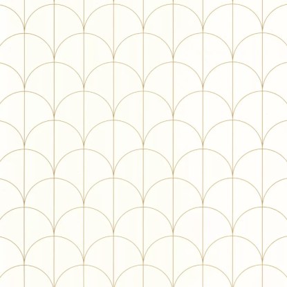 Sundown blanc doré Collection Moonlight 2 Papier peint Caselio