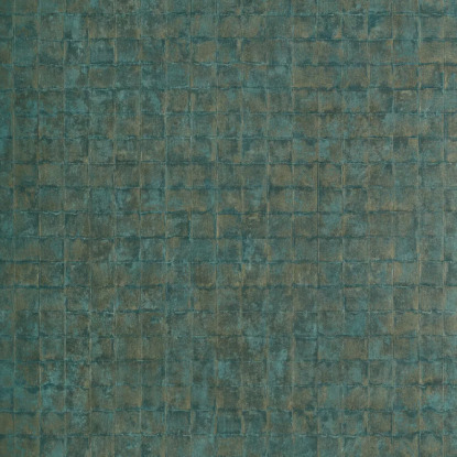 Faenza émeraude Collection Texture Cérame Papier peint Casamance