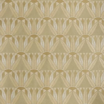 Castalia vert cendré/doré Bord du nil Papier peint Casamance