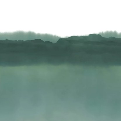 Pittore turquoise panoramique Collection Terra Rossa Papier peint Casamance