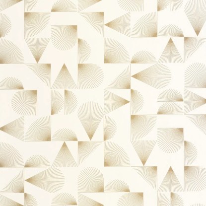 Contour blanc or Collection Outlines Papier peint Caselio