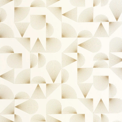 Contour blanc or Collection Outlines Papier peint Caselio