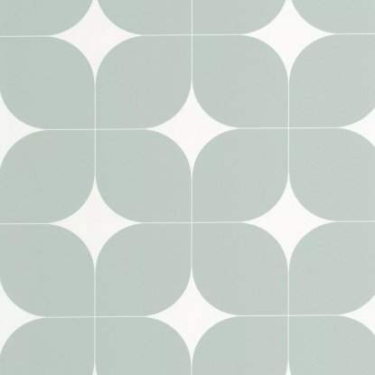 Detour vert d'eau Collection Outlines Papier peint Caselio