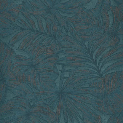 Granada bleu canard Collection Nicaragua Papier peint Casadeco