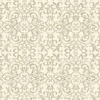 Bélvédère vert de gris Collection Vienne Papier peint Casadeco