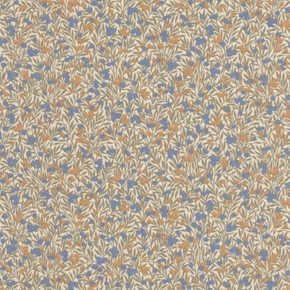 Cherry naturel / bleu Collection Flower Market Papier peint Casadeco