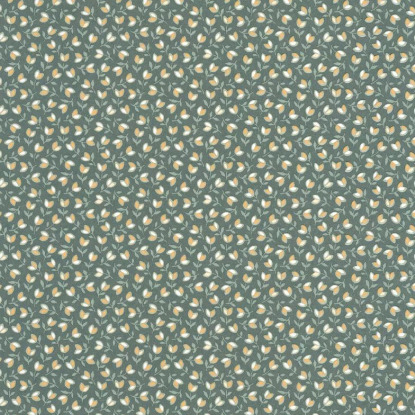 Darwin Tulip vert anglais Collection Flower Market Papier peint Casadeco