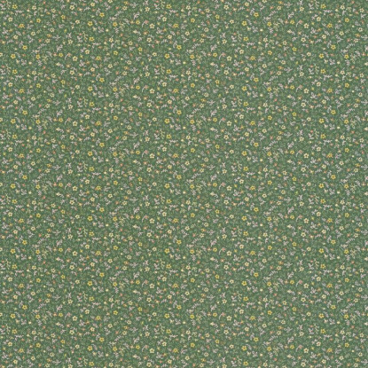 Myosotis vert mousse Collection Flower Market Papier peint Casadeco
