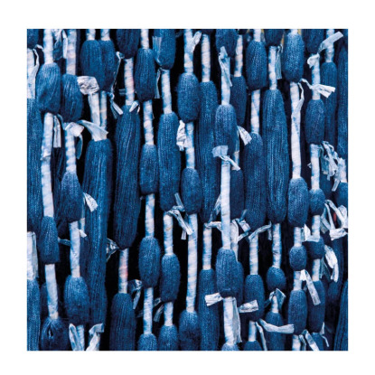 Indigo Collection Ginkgo Papier peint panoramique Casadeco