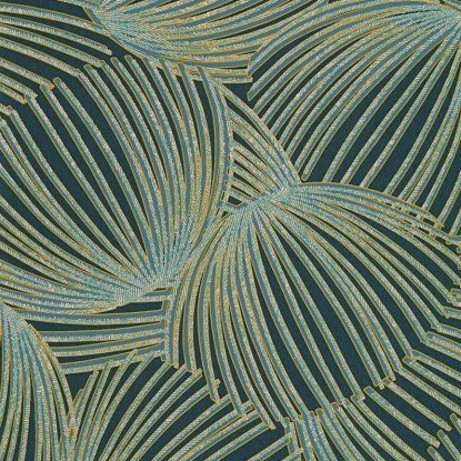 Pampelonne lagon Collection Méditerranée Papier peint Casadeco