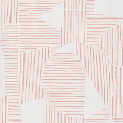 Graphique corail Collection Gallery Papier peint Casadeco