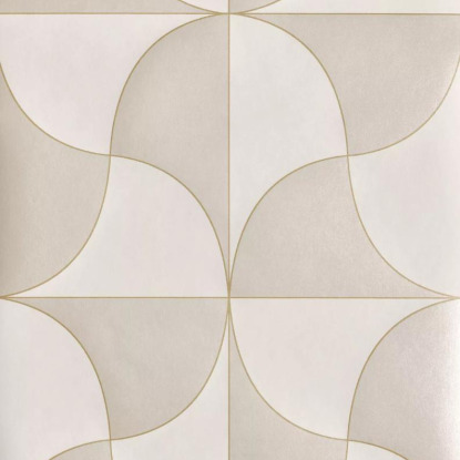 Virevolte beige ficelle Collection Alchimie Papier peint Casadeco