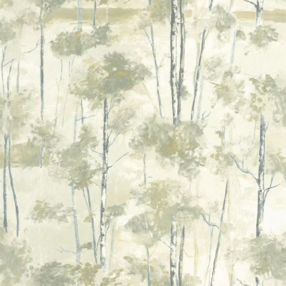 Skandinavia vert lichen Collection Riverside 4 Papier peint Casadeco