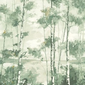 Forêt Boréale Collection Riverside 4 Papier peint panoramique Casadeco
