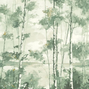 Forêt Boréale Collection Riverside 4 Papier peint panoramique Casadeco