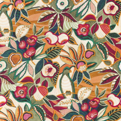 Tehuana multicouleurs Collection Casa Azul Papier peint Casamance