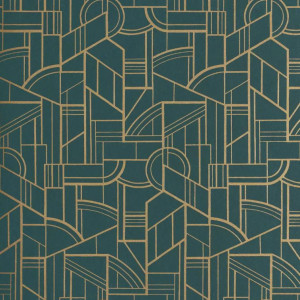 Cinétique Faubourg des Lumières Papier peint Casamance