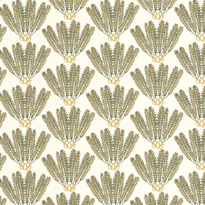 Eldorado kaki jaune Collection L'Épopée Papier peint Caselio