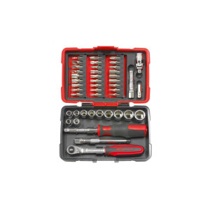 Coffret de douilles et accessoires Ultimate 1/4'', 44 pièces KS Tools