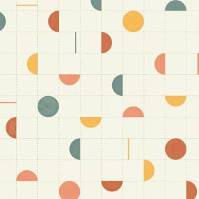 Jump Around Collection Around Papier peint Caselio