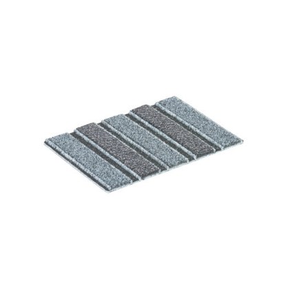 Tapis Quick Star gris anthracite Romus