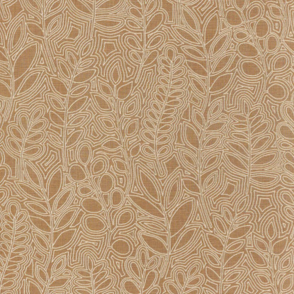Astragale camel Collection Palmadora Papier peint Casamance