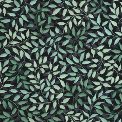 Printemps vert émeraude nacre Collection Balade Papier peint Caselio