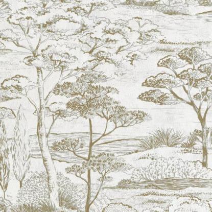 Littoral argile Collection Sentier des dunes Papier peint Casadeco