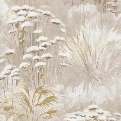 Oyat beige lin Collection Sentier des dunes Papier peint Casadeco