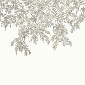 Falling petals Collection Art of botany Papier peint panoramique Caselio