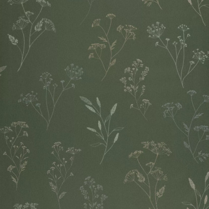 Little graminea vert anglais Collection Art of botany Papier peint Caselio