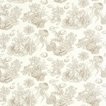 Côte sauvage mordoré Collection Seaside Papier peint Casadeco