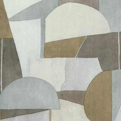 Molly bleu céleste / tabac Collection Carnaby Street Papier peint panoramique Casadeco