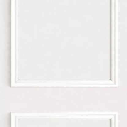 L' haussmannien blanc antique Collection Moulures & Co Papier peint Casadeco