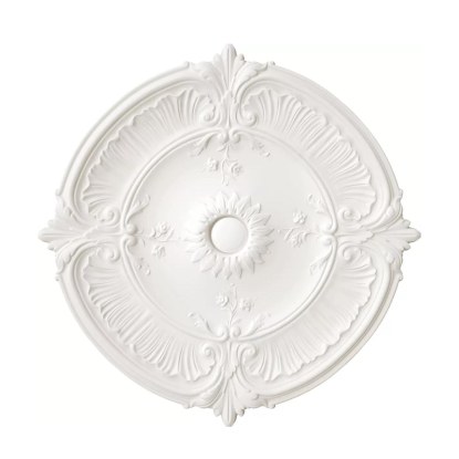 Le merveilleux blanc antique Collection Moulures & Co Papier peint panoramique Casadeco