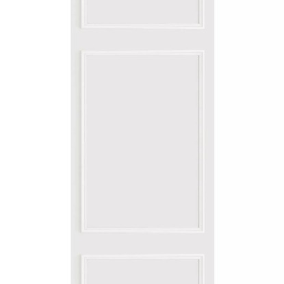 Le grand salon blanc polaire Collection Moulures & Co Papier peint panoramique Casadeco