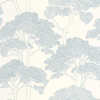 La Ciotat blanc bleu azur Collection Azur Papier peint Caselio