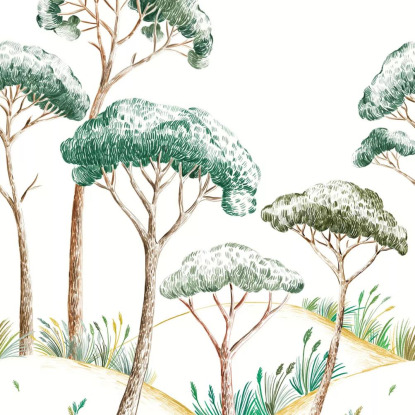 Pinea Collection Azur Papier peint panoramique Caselio